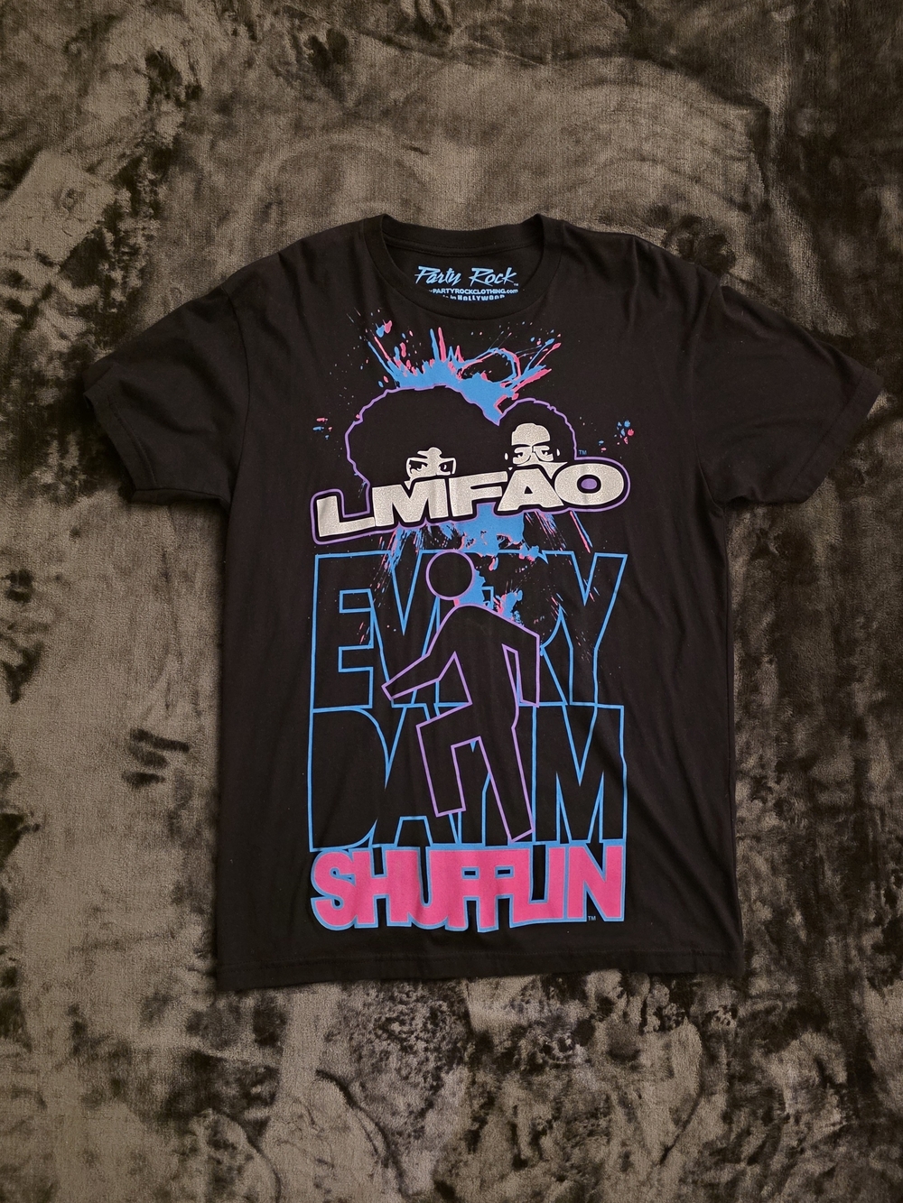 LMFAO Party Rock 2011 Every Day I’m Shufflin Concert Tee M